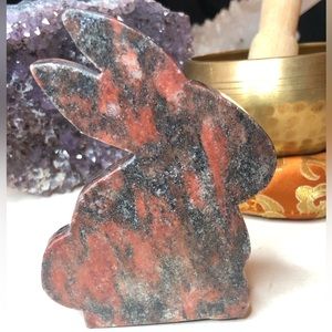 Red Brecciated Jasper Bunny